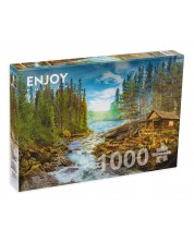 Slagalica Enjoy od 1000 dijelova - Brvnara uz breze